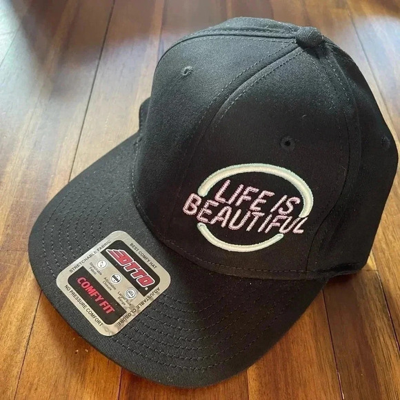 3 pack white claw life is beautiful snap back hats - Picture 2 of 9